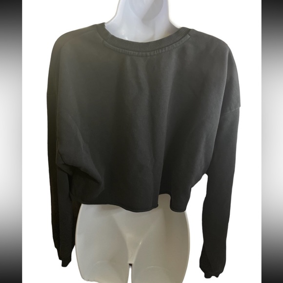 Adidas Cropped Crewneck Sweater - Picture 3 of 5